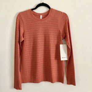 Lululemon Breeze by long sleeve crewneck shirt NWT